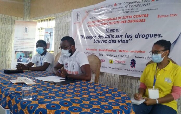 Togo- Les usagers de drogues du quartier Bè-Aklassou sensibilisés par l’ONG RAPAA