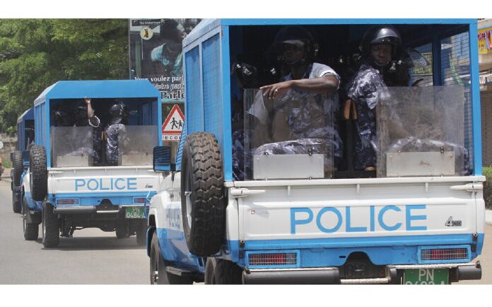 Togo-4 présumés malfrats appréhendés par la Police