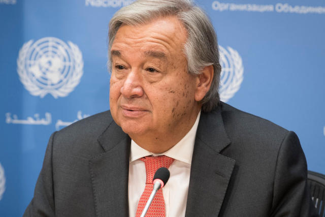 UN SG Antonio Guterres