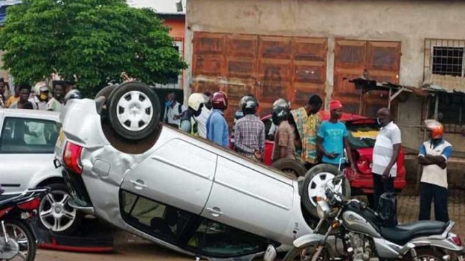 Grave accident à Lomé: 03 morts, 01 blessé!