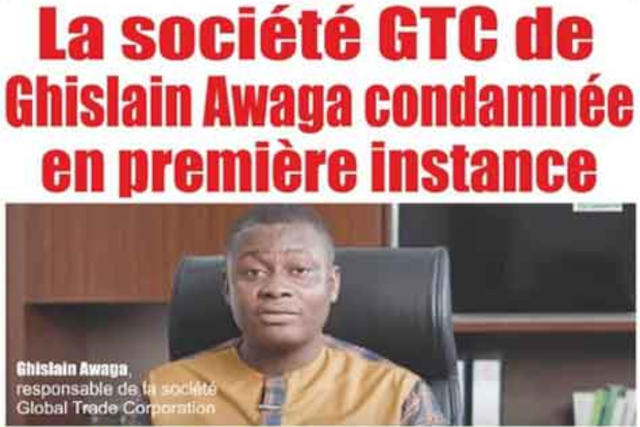 Togo-Trading : La société GTC de Ghislain Awaga condamnée en première instance