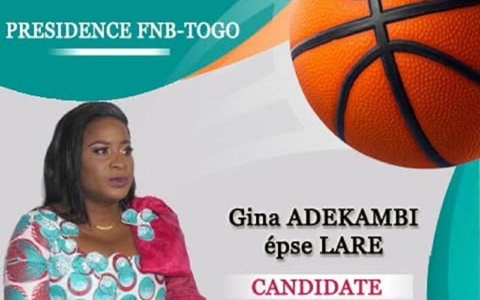 Togo-Fédération de Basket : Gina Adékambi dans la peau de candidate