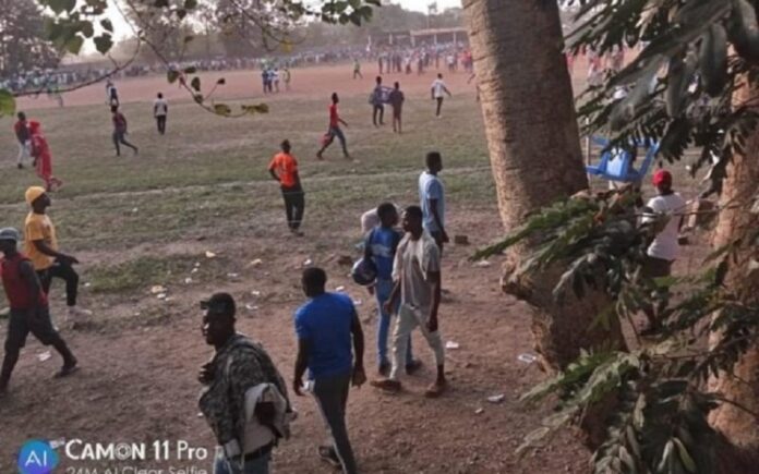 Togo-Dégâts importants suite aux violences émaillant le match Doumbé-Koroki