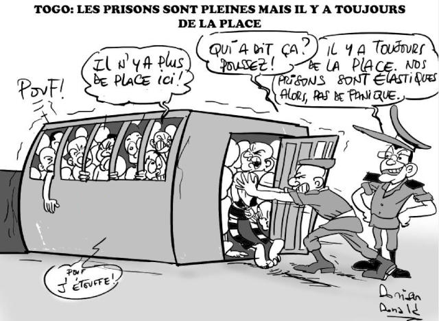Nouvelles d'actualité au Togo : Prisons surpeuplées