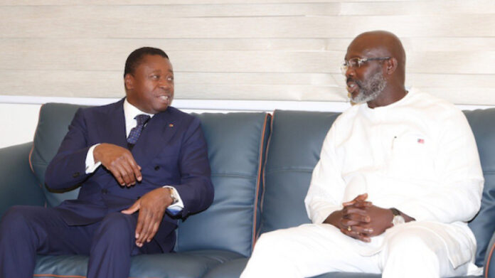 Le Chef de l’État en visite officielle au Libéria