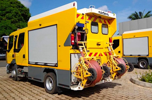 Nouveaux équipements spécialisés pour les sapeurs pompiers