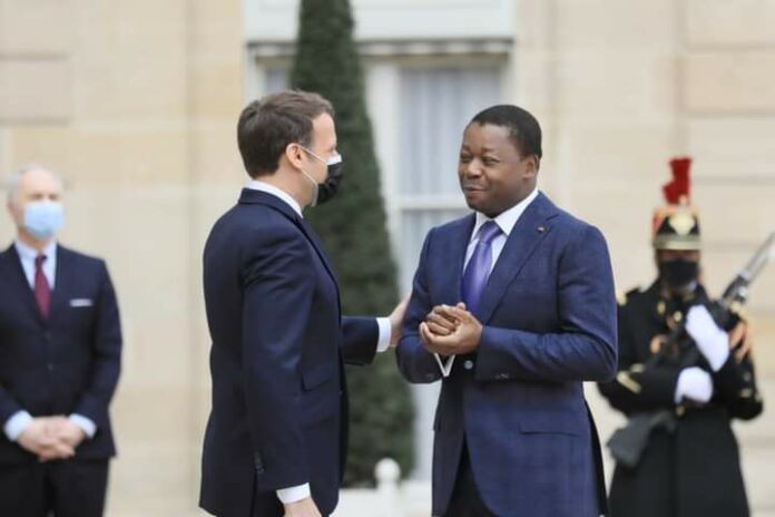 Togo-Message de Faure Gnassingbé après la réélection d’Emmanuel Macron