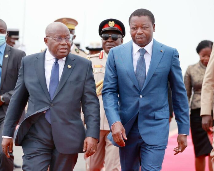Togo-Terrorisme : Faure et Akuffo-Addo interpellent la communauté internationale