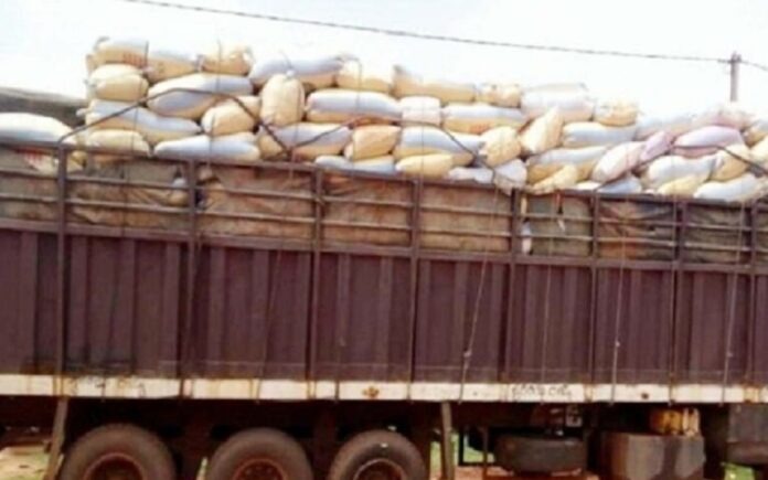 Togo-Des produits vivriers interceptés par la douane