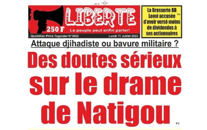 Togo- Liberté de presse : La HAAC brandit encore sa « hache »