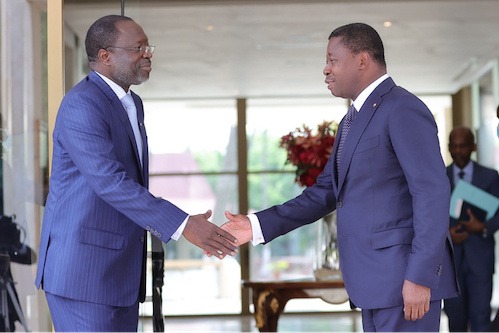 Le nouveau président de la Commission de la Cedeao reçu à Lomé