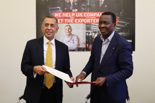 Le Togo et l'agence de crédit à l'exportation du Royaume-Uni signent un accord de partenariat