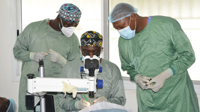 Opération ‘Zéro Cataracte’ : début des opérations dans le Grand Lomé