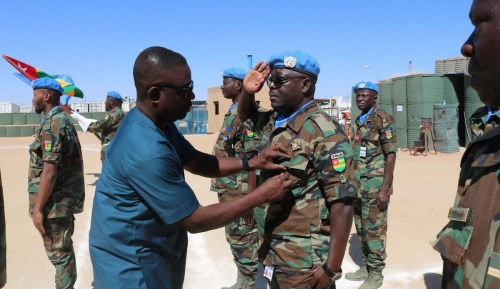 La Minusma honore les médecins militaires togolais