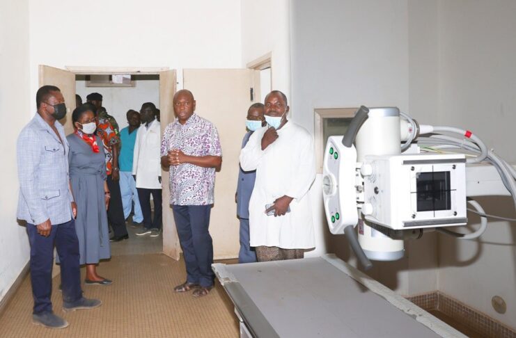 A Kara, le chef de l’Etat constate l’évolution des travaux de réhabilitation des centres hospitaliers