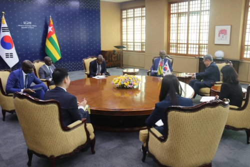 Coopération : Lomé et Séoul vont approfondir leur partenariat