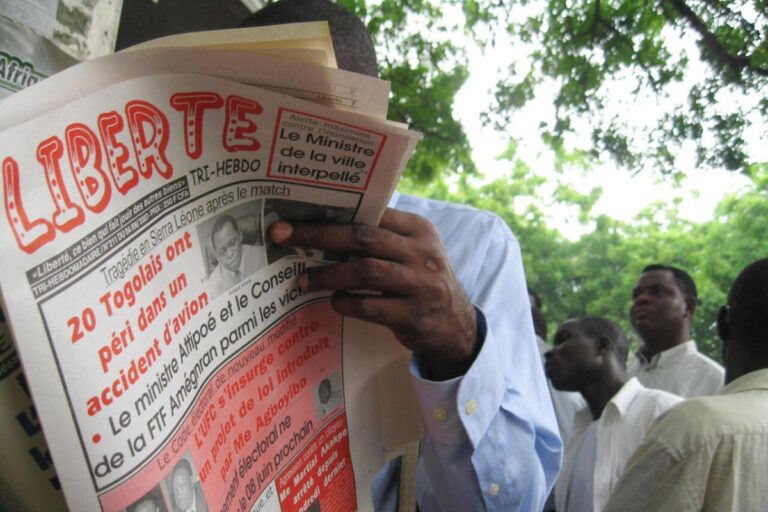 Togo : le calice jusqu’à la lie pour la presse critique