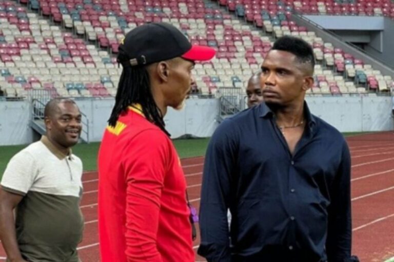 Football : Rigobert Song limogé par Samuel Eto’o ?