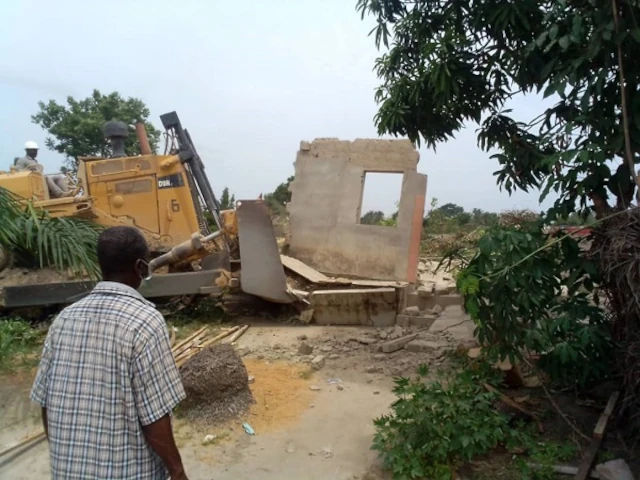 Destruction des habitations phosphate Zéglé Abobo
