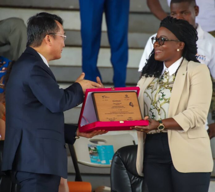 Togo-La ministre Kama honorée par la World Taekwondo