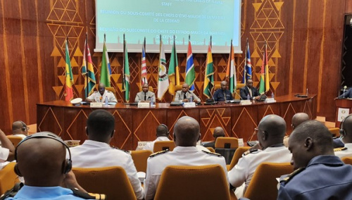 Sécurité maritime : les chefs d’état-major de la marine de la Cedeao en réunion à Lomé