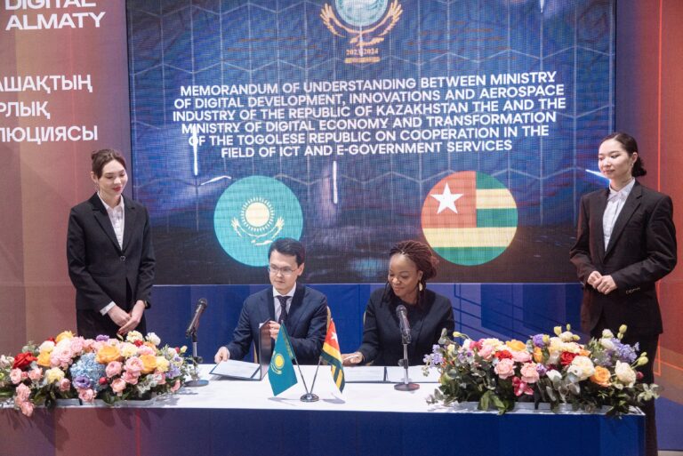 Transformation digitale : le Togo et le Kazakhstan scellent un protocole d’accord