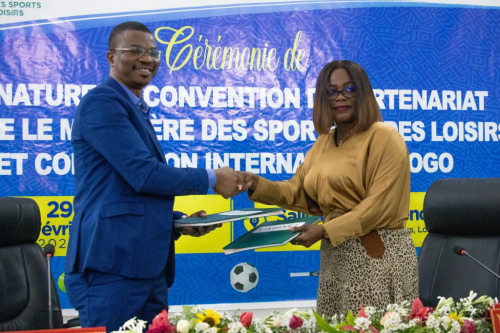 Promotion du sport à la base: le ministère de tutelle et Compassion International Togo scellent un partenariat