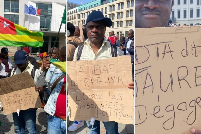 Togo: Manif de la Diaspora Togolaise en Allemagne