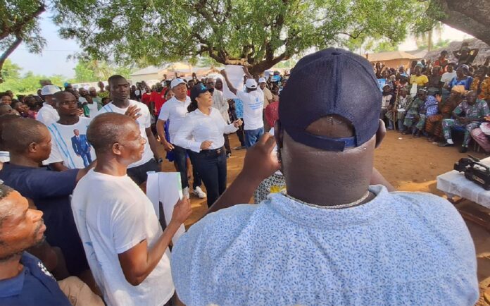 Togo- Législatives : Amivi Aka et ses co-listiers ont la confiance de la population de Yoto