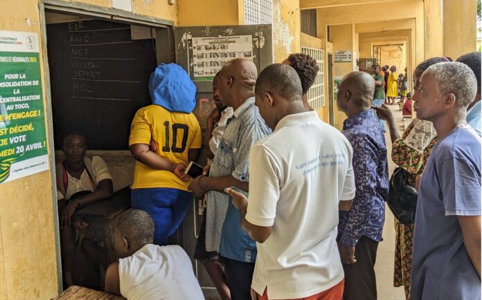 Togo – Jour du vote pour le double scrutin législatif et régional