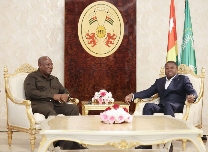 Le Président élu du Ghana reçu à Lomé